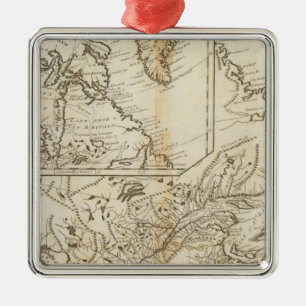British Possessions in North America 2 Metal Ornament