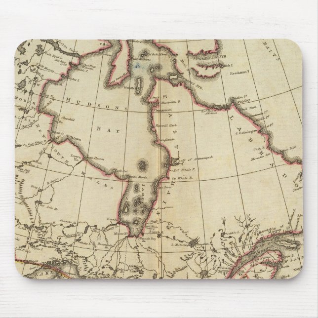 British Possessions in North America Mouse Pad (Front)