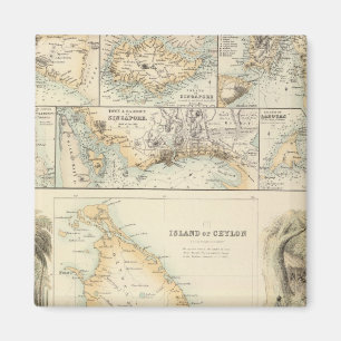 British Possessions in the Indian Seas Magnet