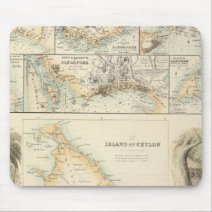 British Possessions in the Indian Seas Mouse Pad