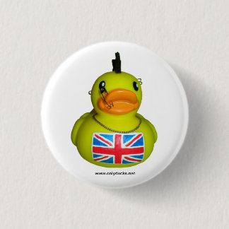 British Punk Rubber Duck Pin