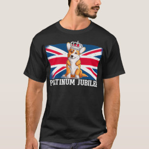 British Queen Monarchy Platinum Jubilee 70th Anniv T-Shirt