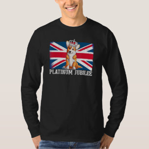 British Queen Monarchy Platinum Jubilee 70th Anniv T-Shirt