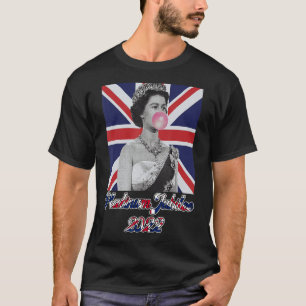 British Queen Monarchy Platinum Jubilee 70th Anniv T-Shirt