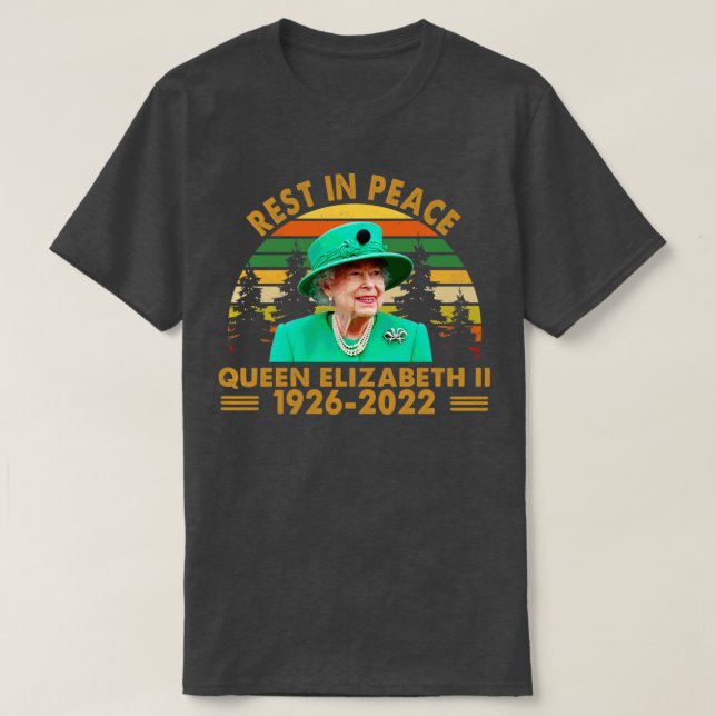 British Queens Platinum Jubilee - Honoring The Eli T-Shirt (Design Front)