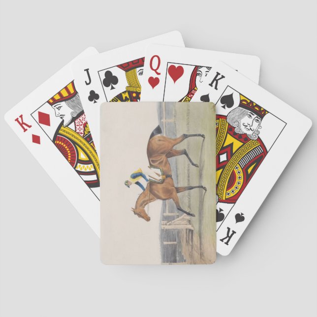 British Racehorse (The Duchess) Playing Cards (Back)