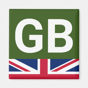British Racing Green Magnet