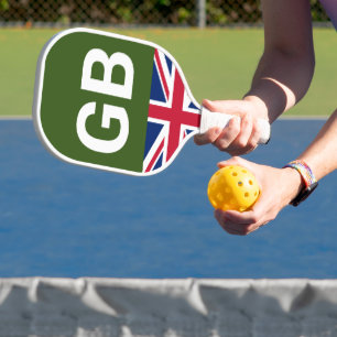 British Racing Green Pickleball Paddle