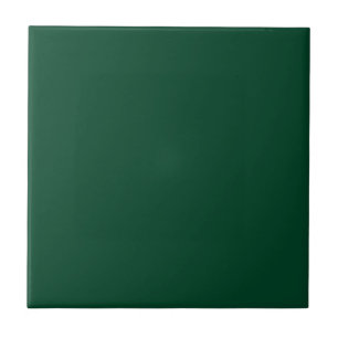 British Racing Green Solid Colour Ceramic Tile