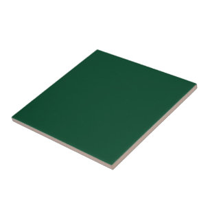 British racing green (solid colour) ceramic tile