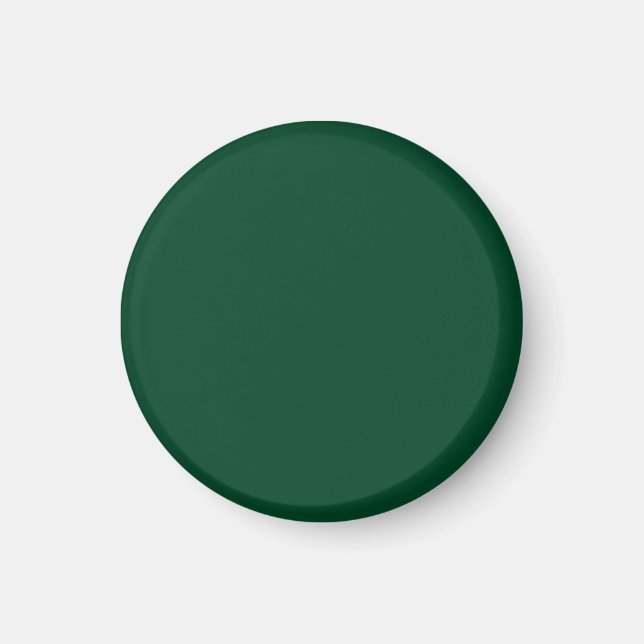 British racing green  (solid colour)  magnet (Front)