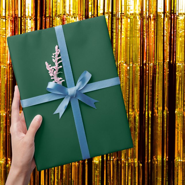 British Racing Green Solid Colour Wrapping Paper (Creator Uploaded)