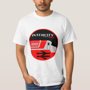 British Rail Intercity Classic Train Enthusiast T-Shirt
