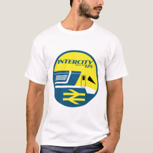 British Rail Intercity Classic Train Enthusiast T-Shirt