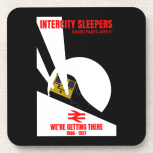 British Rail Train Enthusiast Coaster