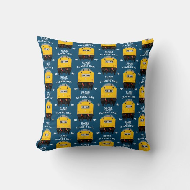British Rail Train Enthusiast Cushion (Front)