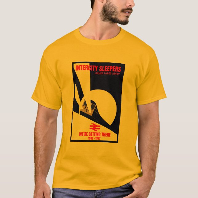 British Rail Train Enthusiast T-Shirt (Front)