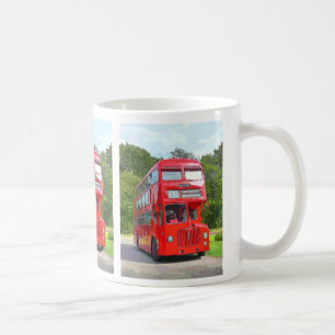 BRITISH RED BUS COFFEE MUG
