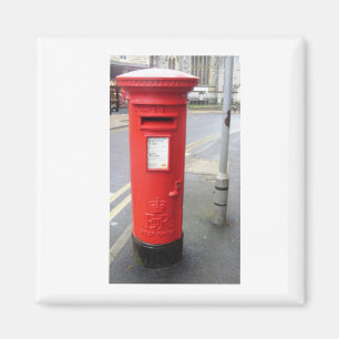British Red Post Box Magnet