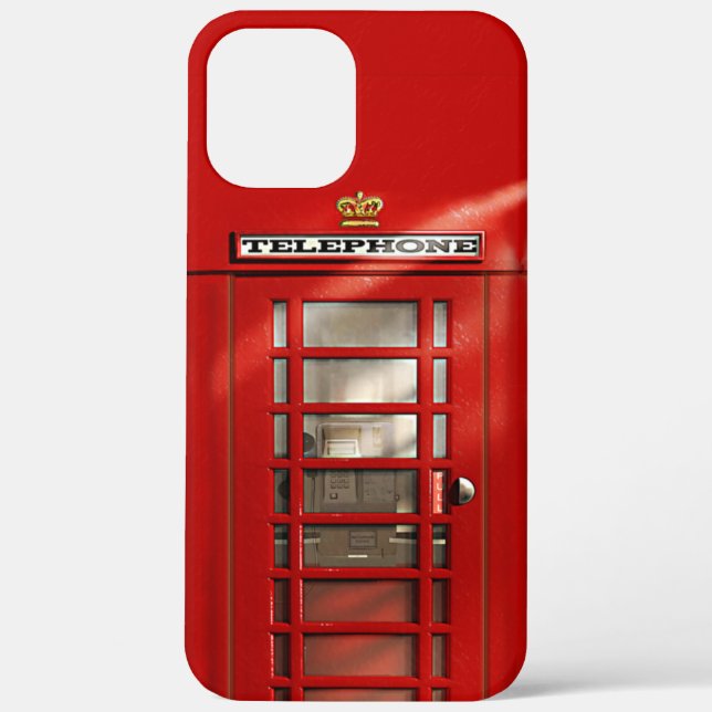 British Red Telephone Booth Case-Mate iPhone Case (Back)