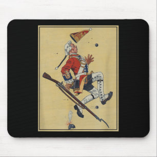 British Redcoat Soldier Dodges Bullets - American Mouse Pad
