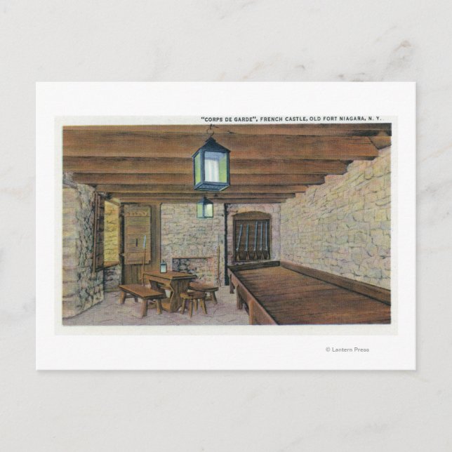 British Redoubt, French Barracks, Powder Magazin Postcard (Front)