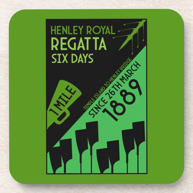 British River Thames Regatta Coaster (Front)