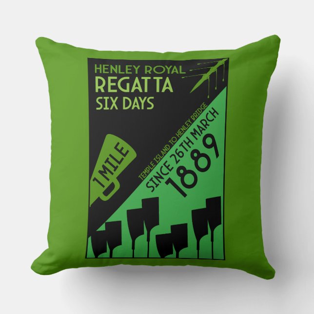 British River Thames Regatta Cushion (Front)