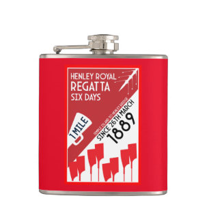 British River Thames Regatta Hip Flask