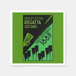 British River Thames Regatta Napkin