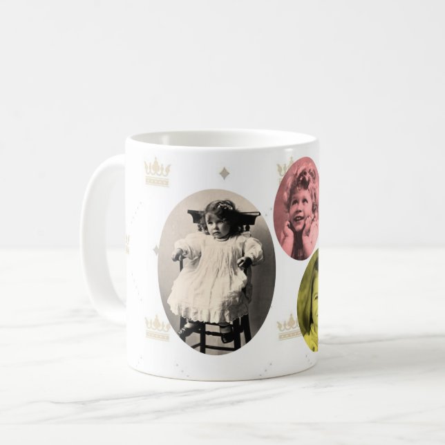 British royal girls coffee mug (Front Left)