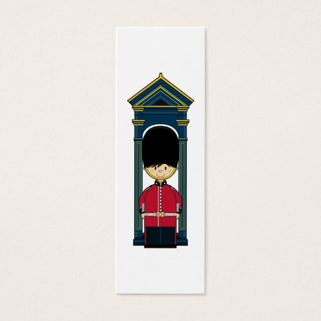 British Royal Guard Bookmark (Front)