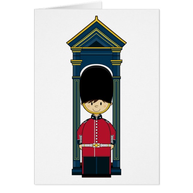 British Royal Guard Card (Front)