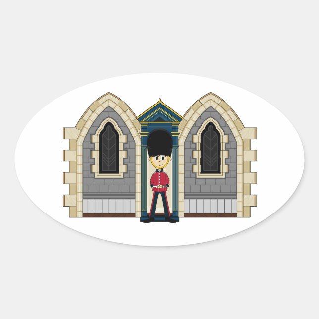 British Royal Guard Sticker (Front)
