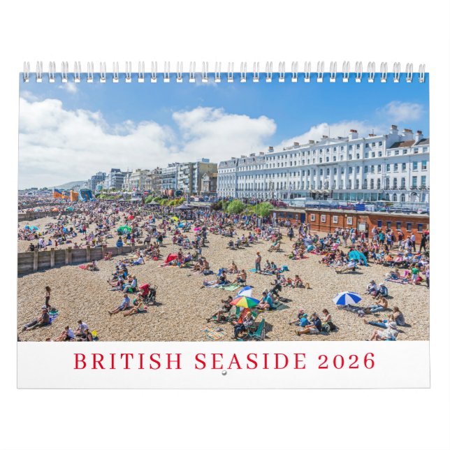 British seaside 2026 calendar (Cover)