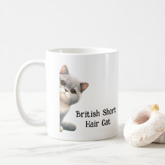British Short Hair Cat Coffee Mug