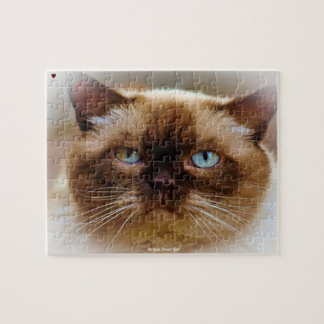 British Short Hair Cat Jigsaw Puzzle (Horizontal)