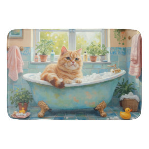 British Shorthair Bath Decor Mat
