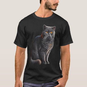 British Shorthair Cat 16 T-Shirt