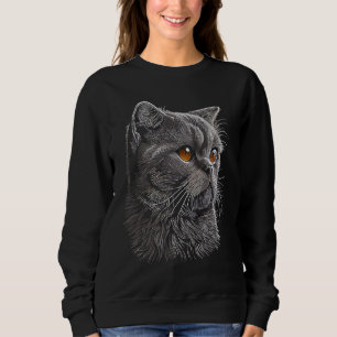British Shorthair Cat 3 Sweatshirt