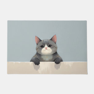 British Shorthair Cat Doormat Art