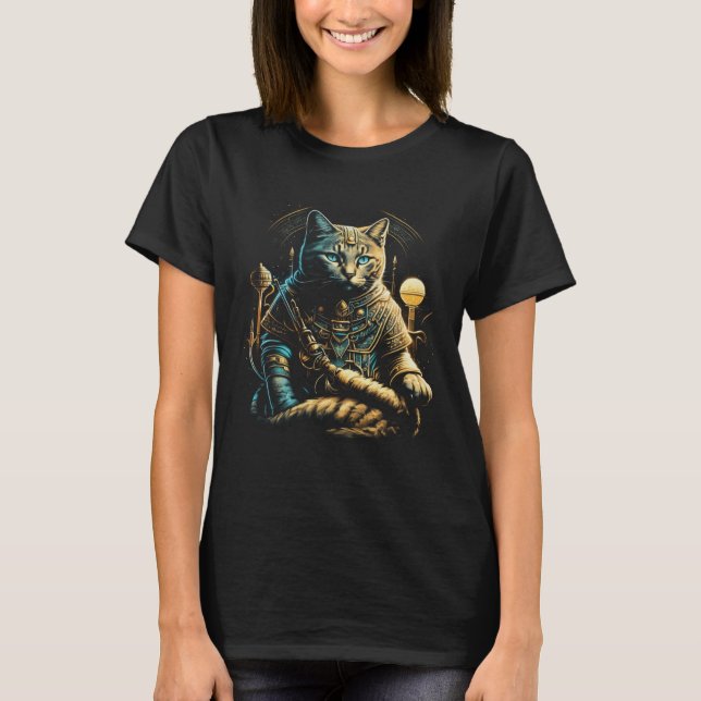 British Shorthair Cat  Pharaoh British Shorthair C T-Shirt (Front)