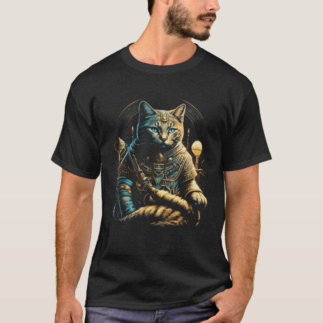 British Shorthair Cat  Pharaoh British Shorthair C T-Shirt (Front)
