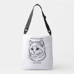 British Shorthair Crossbody Bag