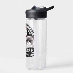 British Shorthair Grumpy Cats Water Bottle