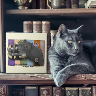 British Shorthair Sandals Beach Ready Funny Ceramic Tile