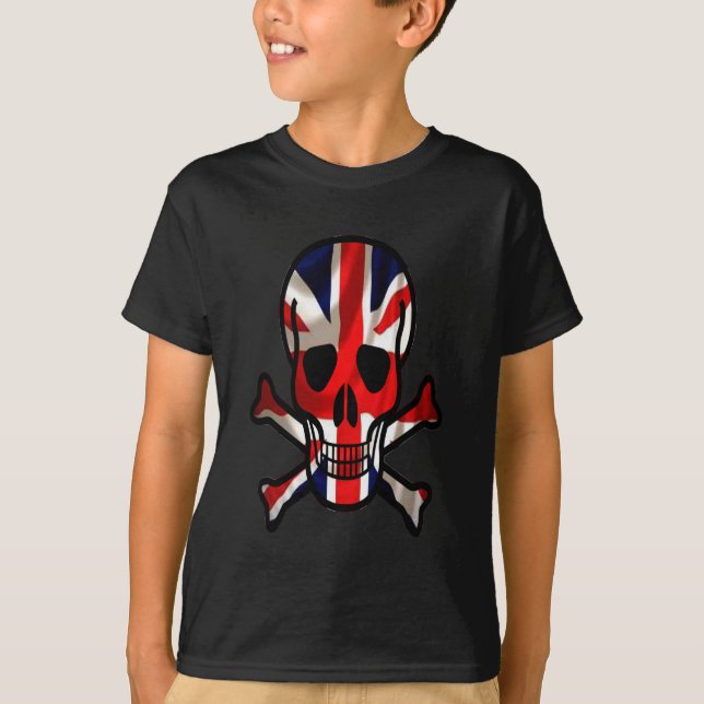 British skull & cross bones T-Shirt (Front)