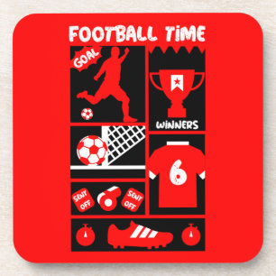 British Soccer Football Coaster