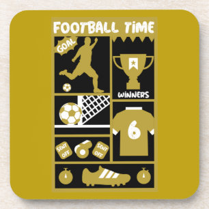 British Soccer Football Coaster