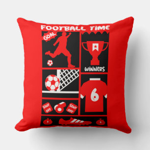 British Soccer Football   Cushion